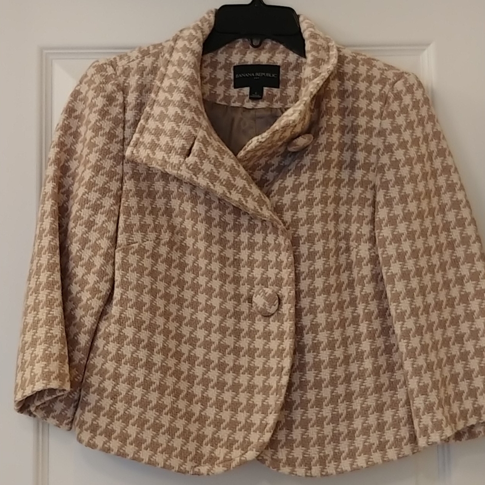 Banana Republic Cropped Jacket